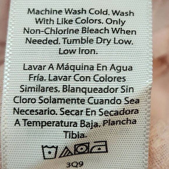 Time and True wrap top with balloon sleeves in  pink Size Large 12-14 - Picture 8 of 9